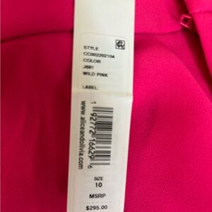 Alice t olivia  ( hot pink trouser) size10